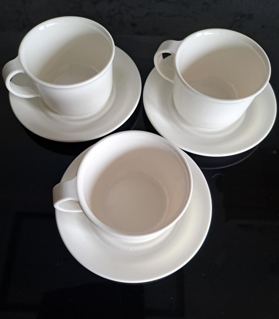 Set van 3 Tupperware kop en schotel - Ideaal voor camping, Ophalen of Verzenden