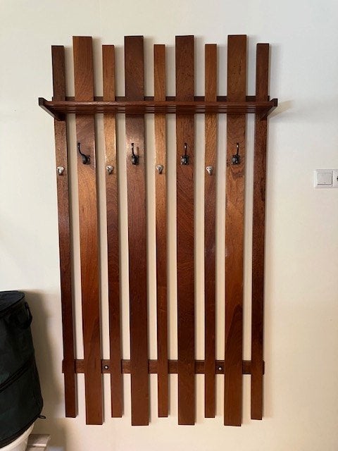 GRATIS: kapstok jaren 50/60, Gebruikt, 150 tot 200 cm, Hout, Ophalen