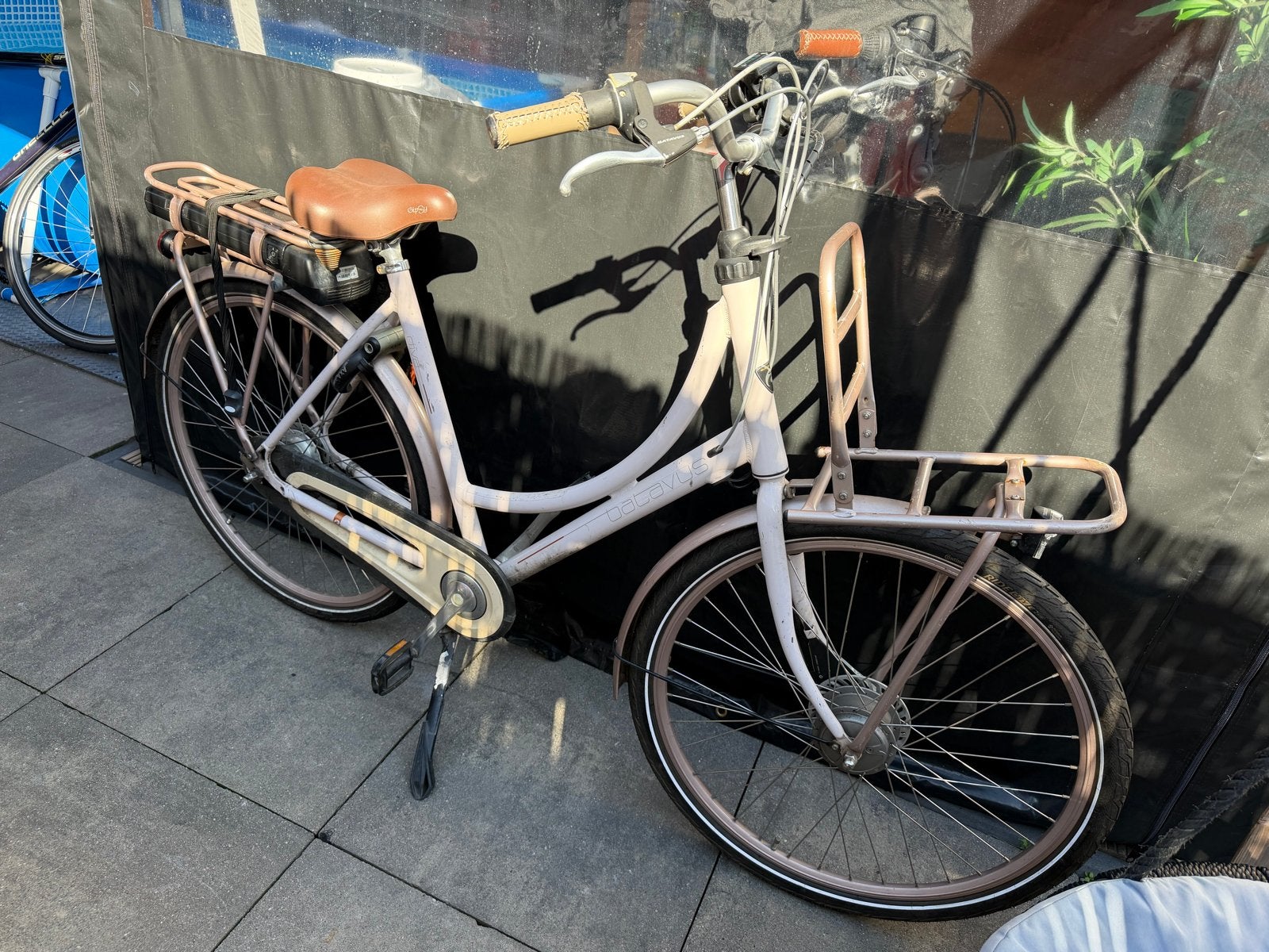 Batavus Diva E-bike 28 inch, 56cm, Nexus 7, lichtroze, 55 tot 59 cm, Ophalen, Gebruikt, Batavus
