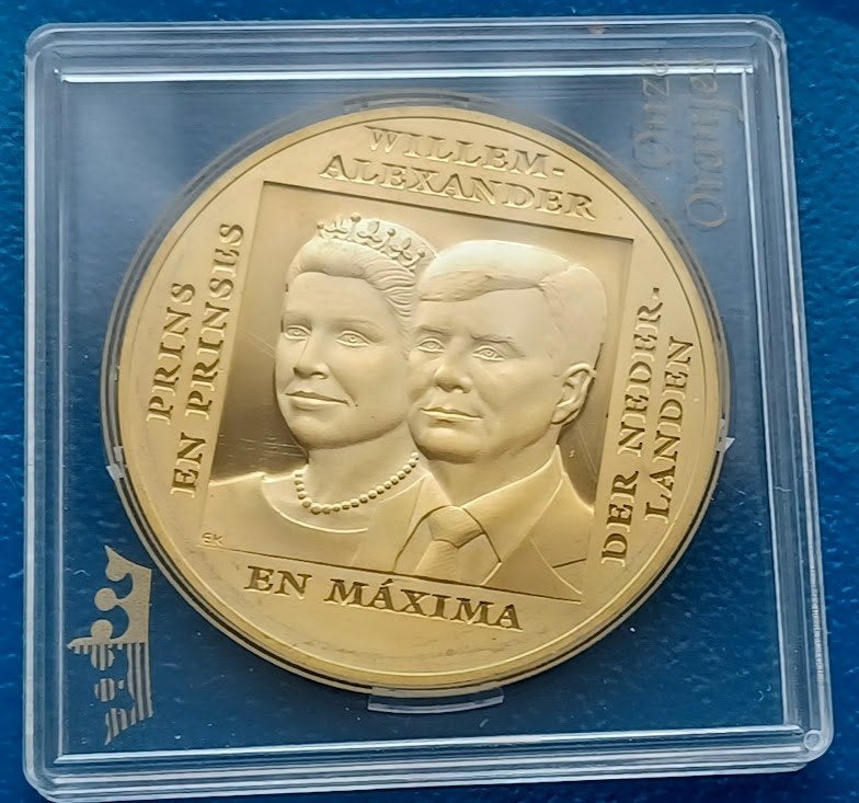 Onze Oranjes - Geboorte Amalia - 2007, Verzenden, Brons, Nederland