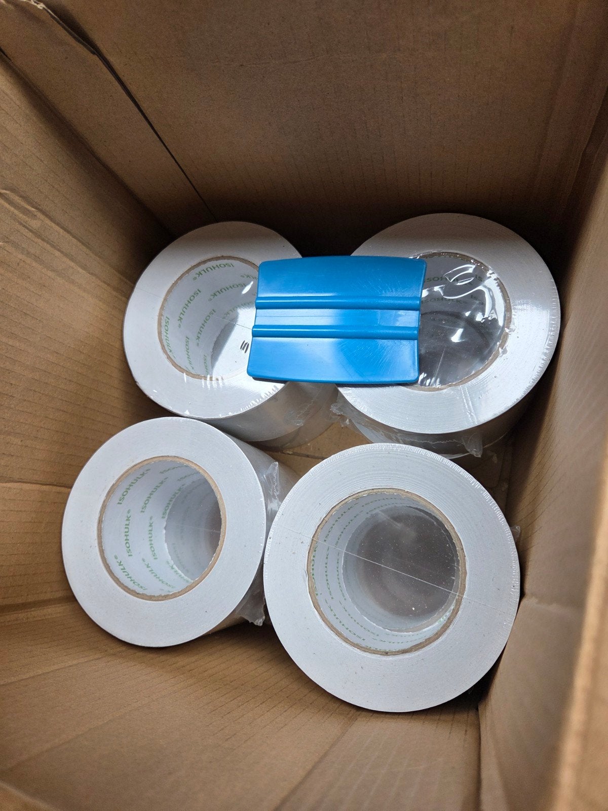 Aluminium  tape, Ophalen, Nieuw