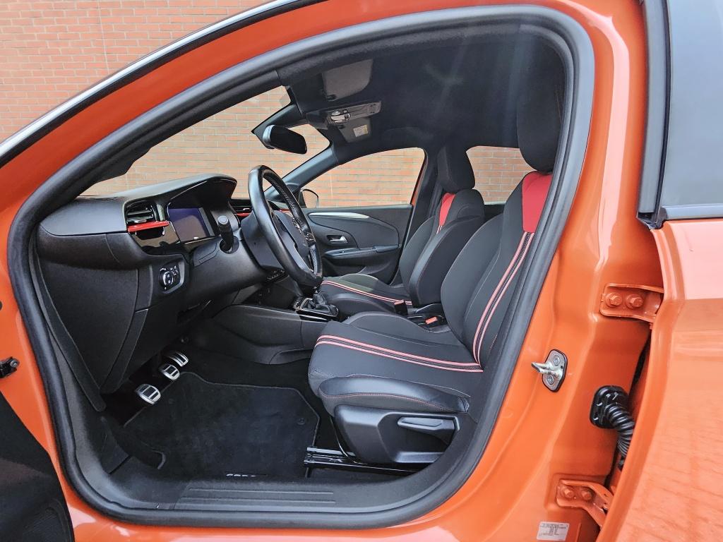 Opel Corsa 1.2 100PK GS Line Carplay Sportpack Virtual Cockp, Auto's, 12 maanden, 101 pk, Gebruikt, Euro 6