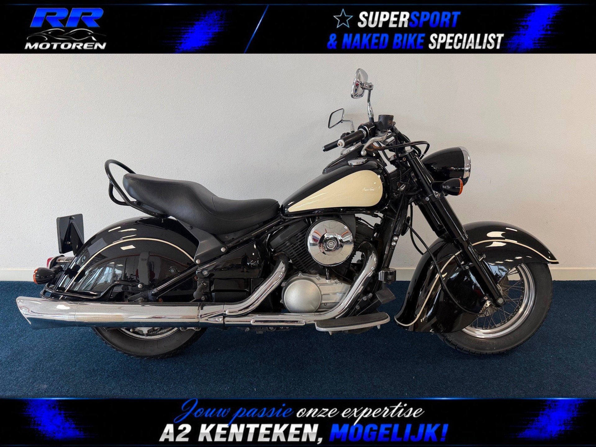 Kawasaki Chopper - DRIFTER - VN 800 Vulcan Classic, Motoren, Sportuitlaat, Chopper, Bedrijf, Meer dan 35 kW