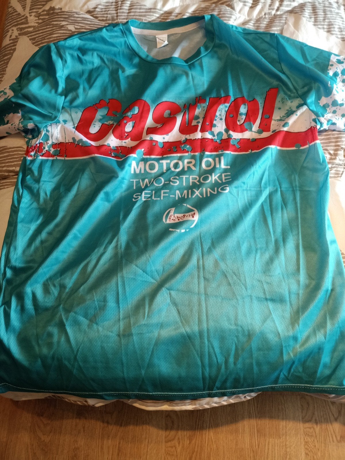 Castrol Motor Oil T-shirt - Nieuw xxl, Ophalen of Verzenden, Nieuw, Overige maten, Zwart