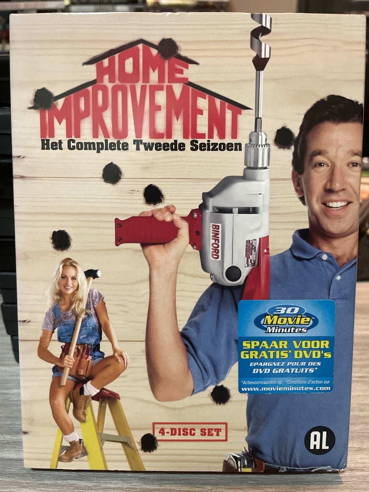 Home Improvement: Het Complete Tweede Seizoen (4-Disc Set), Cd's en Dvd's, Alle leeftijden, Nederlands, Ophalen of Verzenden, Komedie