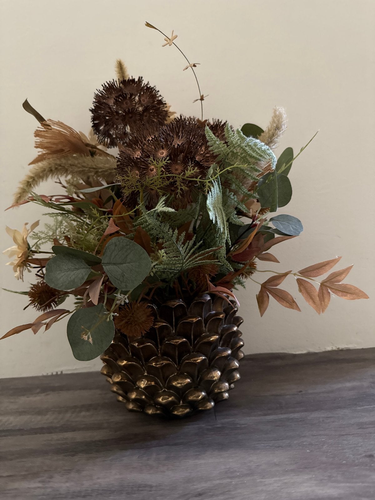 Decoratieve vaas met kunstbloemen en LED-verlichting, Huis en Inrichting, Woonaccessoires | Vazen, Ophalen, Overige materialen