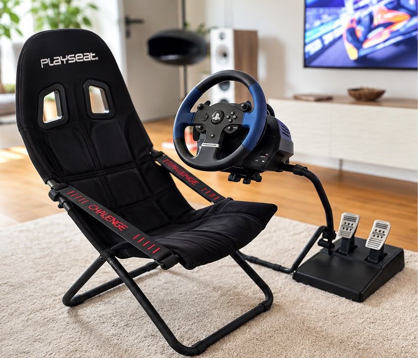 Playseat Challenge + Thrustmaster T150 + T3PA | PS5/PS4/PC, Ophalen, Zo goed als nieuw