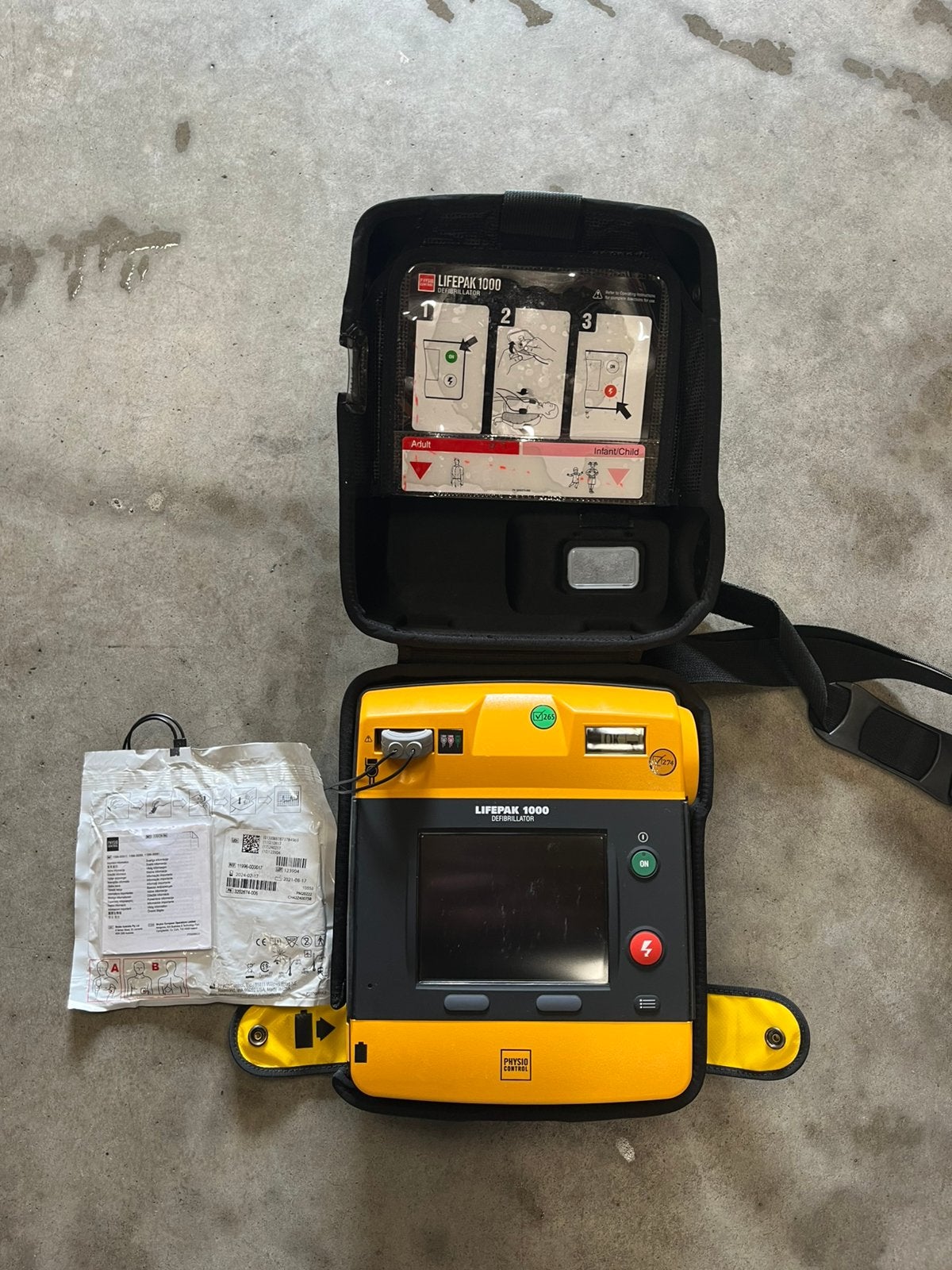 Lifepak 1000 aed, Diversen, Ophalen of Verzenden, Gebruikt