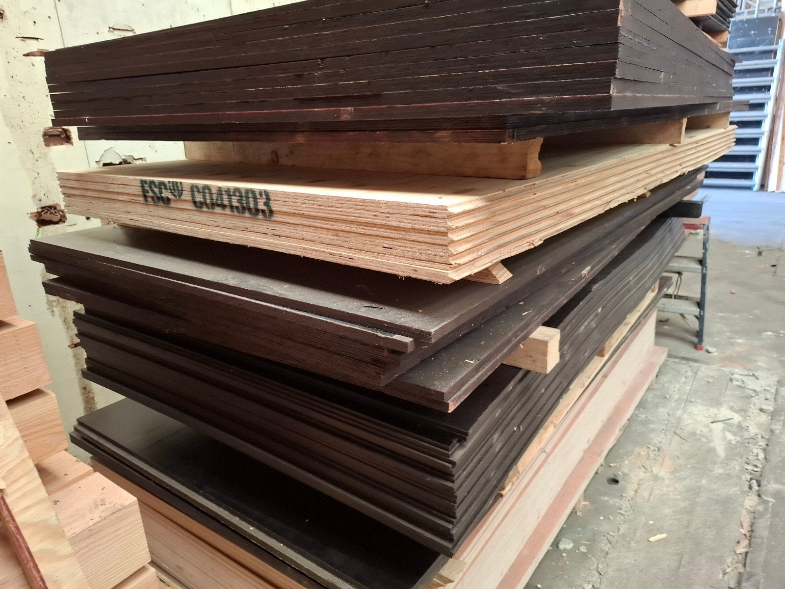 Partij 6 st underlayment platen 244x122x1.8 cm bezorgen moge, Ophalen, Nieuw, 250 cm of meer, Planken
