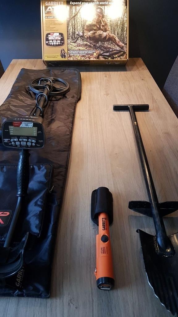 Garret at max international, Hobby en Vrije tijd, Metaaldetectors, Ophalen of Verzenden, Zo goed als nieuw, Garrett