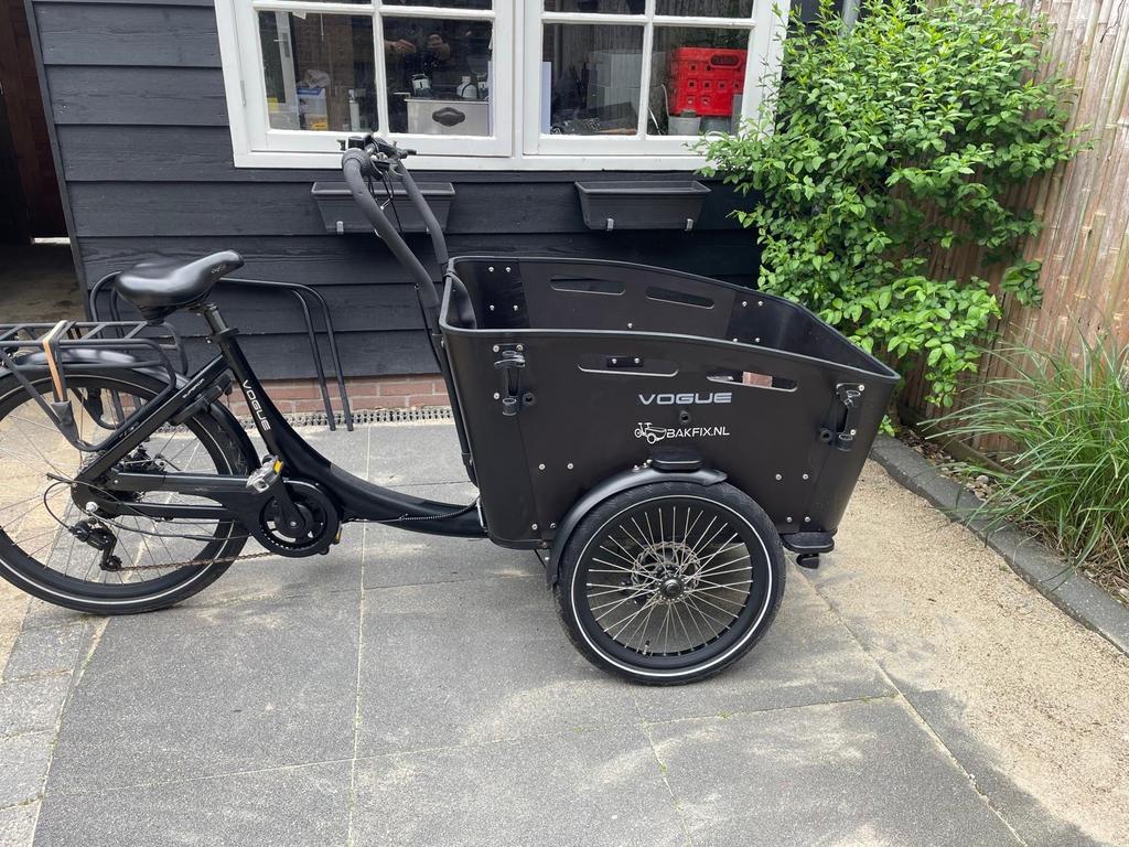 Vogue Superior 3 Elektrische Bakfiets, 4 kinderen of meer, Gebruikt, Elektrisch, Schijfrem