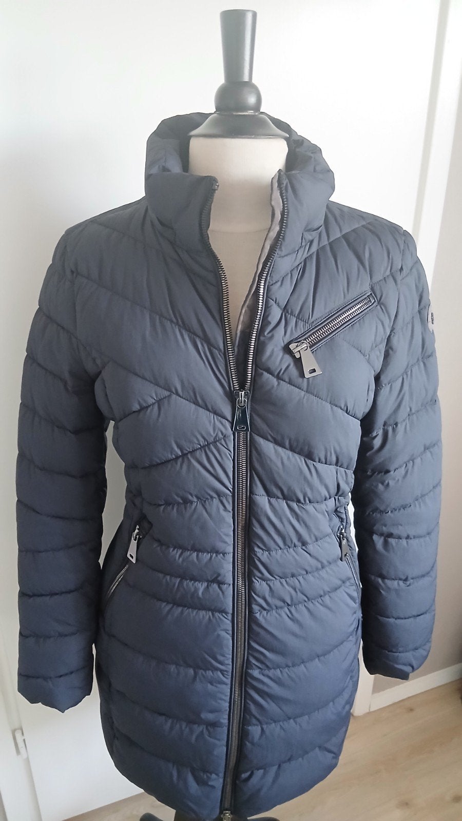 Gil Bret 3/4 winterjas marine maat 38, Kleding | Dames, Maat 38/40 (M), Blauw, Ophalen of Verzenden, Zo goed als nieuw