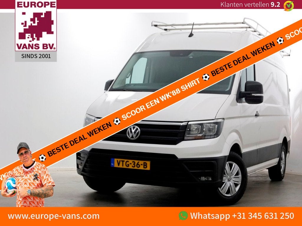 Volkswagen Crafter 35 2.0 TDI 140pk L3H3 (L2H2) Comfortline, Voorwielaandrijving, Gebruikt, Euro 6, 4 cilinders
