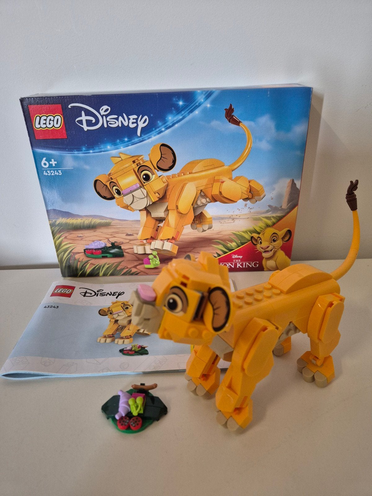 LEGO Disney Simba, Ophalen of Verzenden, Zo goed als nieuw, Overige merken