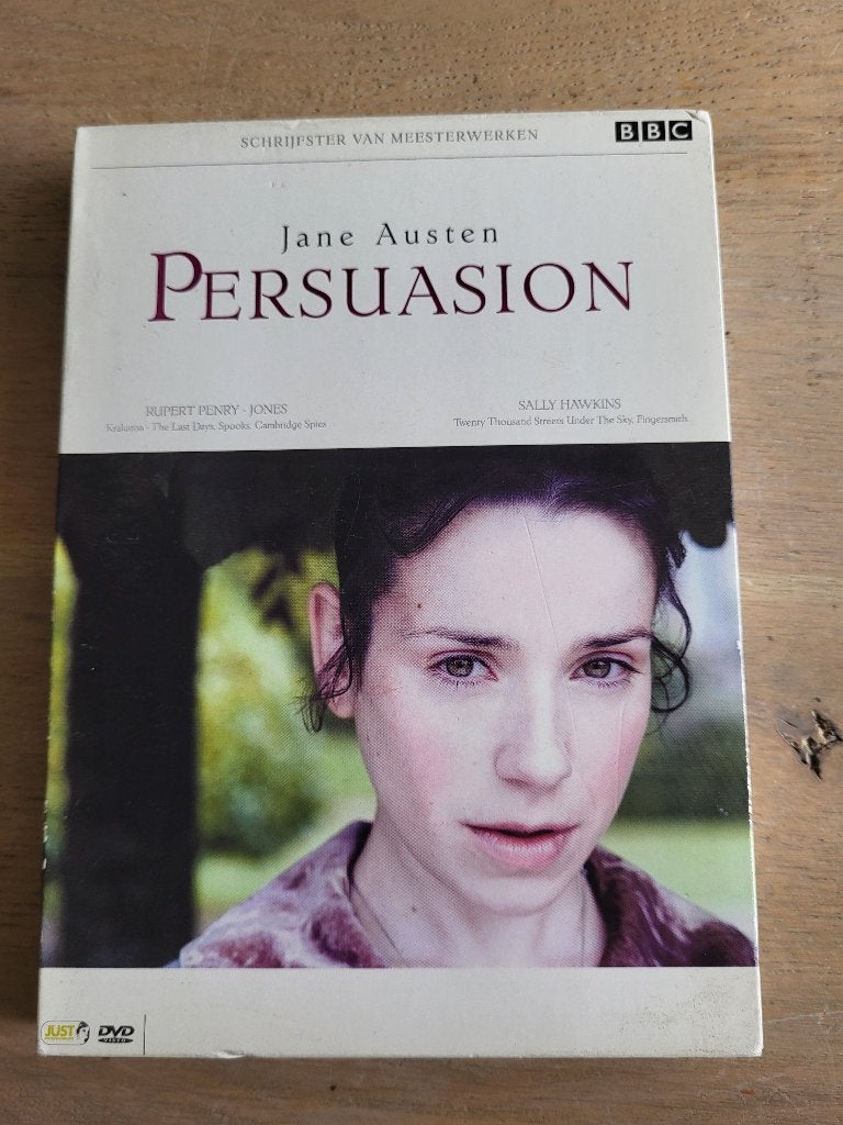 DVD kostuumdrama Persuasion Jane Austen BBC, Alle leeftijden, Ophalen of Verzenden, Zo goed als nieuw