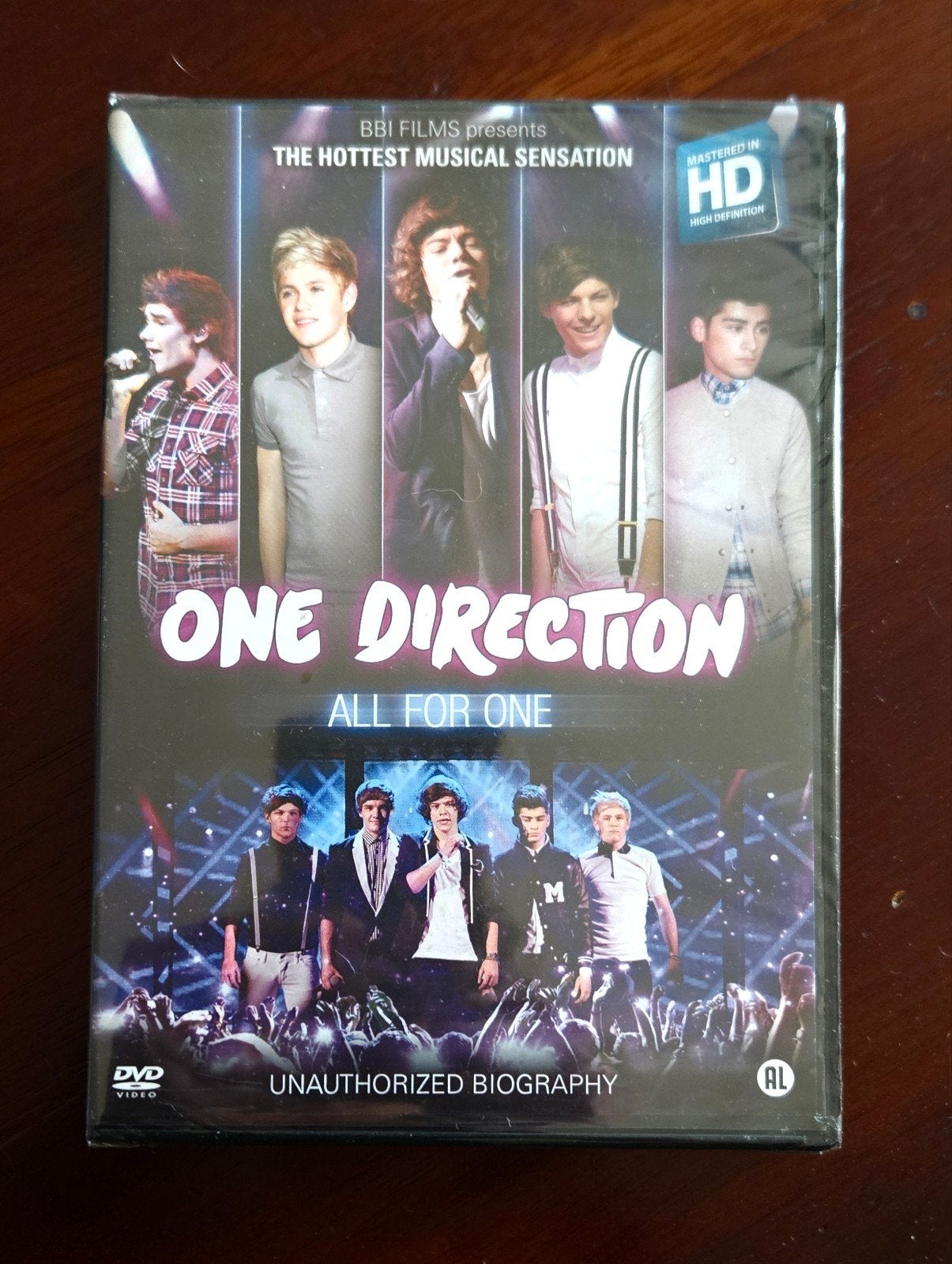 One Direction dvd.  NIEUW, Alle leeftijden, Ophalen of Verzenden, Nieuw in verpakking