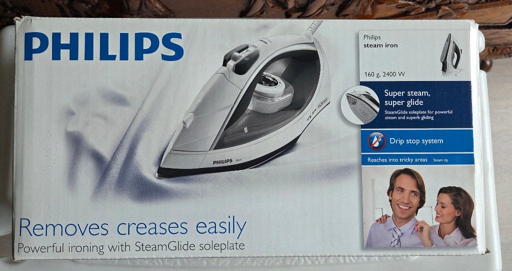 Nw, Philips stoomstrijkijzer (2400W) verwijdert moeiteloos, Witgoed en Apparatuur, Overige Witgoed en Apparatuur, Ophalen of Verzenden