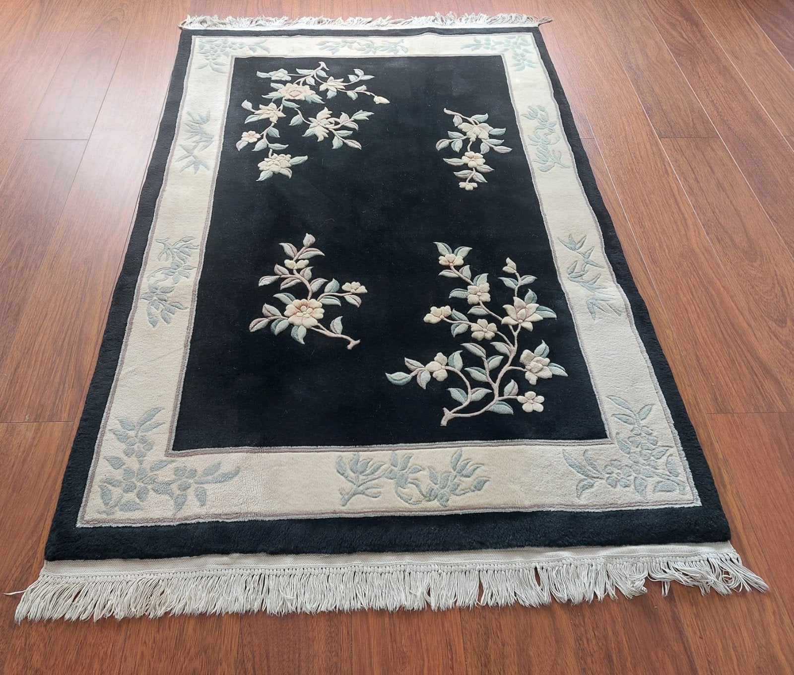 Handgeknoopt Chinees Tapijt, 100 tot 150 cm, 200 cm of meer, Ophalen of Verzenden, Chinees