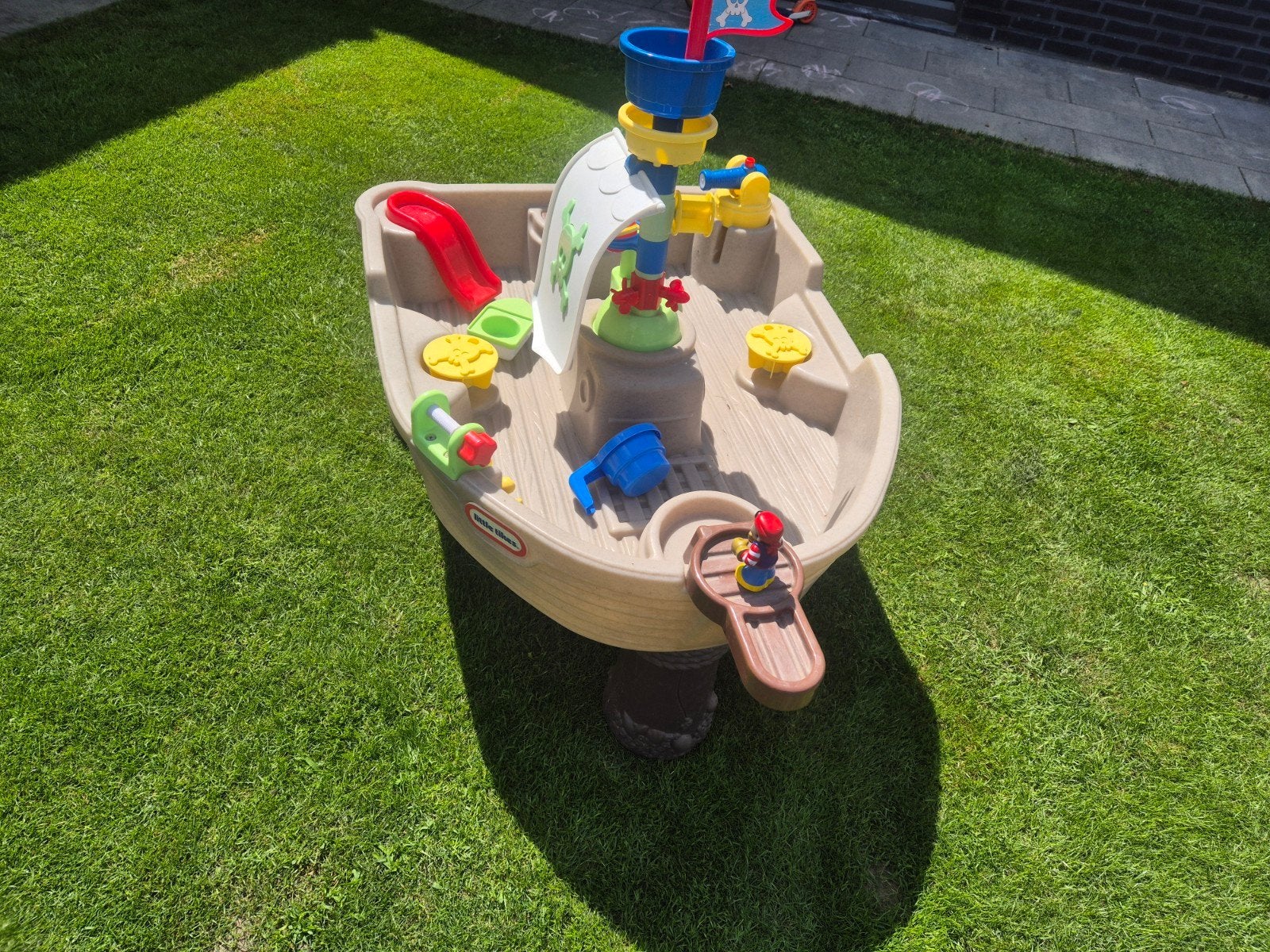 Little tikes piratenboot / watertafel, Kinderen en Baby's, Speelgoed | Buiten | Zandbakken, Ophalen, Gebruikt