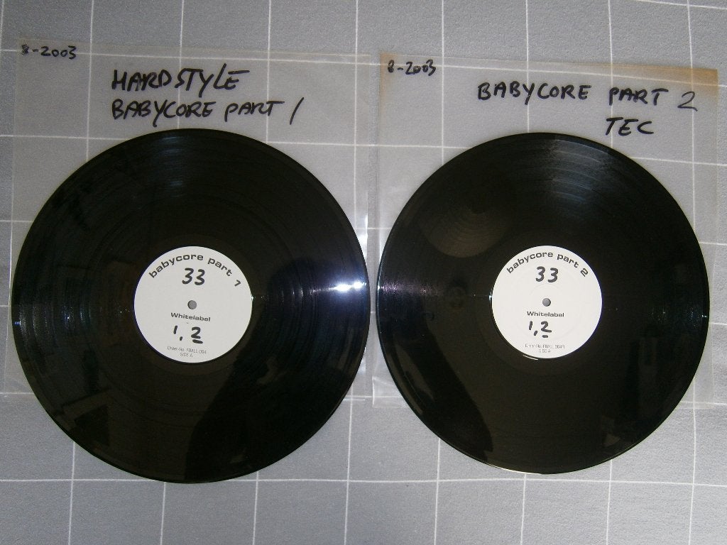 Club Baby – Babycore Part 1 en 2. 2003 Hard Trance Hardstyle, Cd's en Dvd's, Vinyl | Dance en House, Ophalen, Gebruikt, Trance