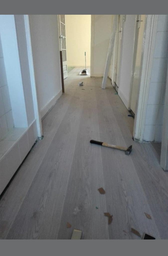 laminaatlegger vloer pvc leggen laminaatlegger laminaat, Ophalen of Verzenden, 10 tot 25 m², Geel