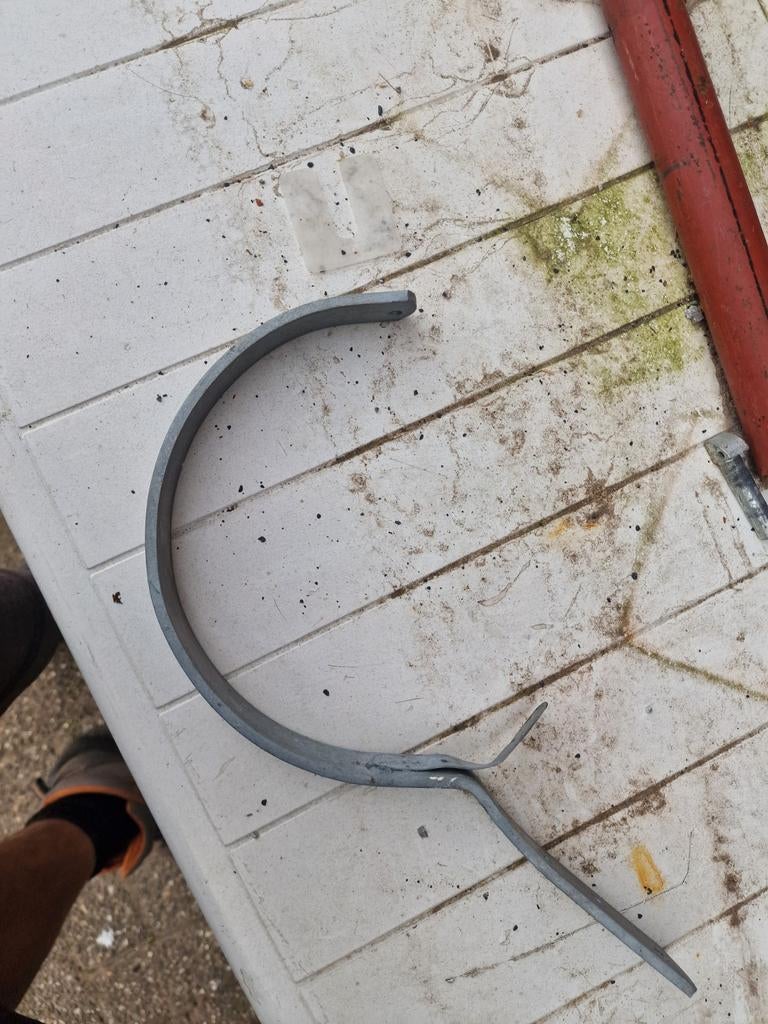 Gootbeugel voor dakgoot 10 stuks 20cm, Pvc, Ophalen of Verzenden, Minder dan 2 meter, 80 mm of meer