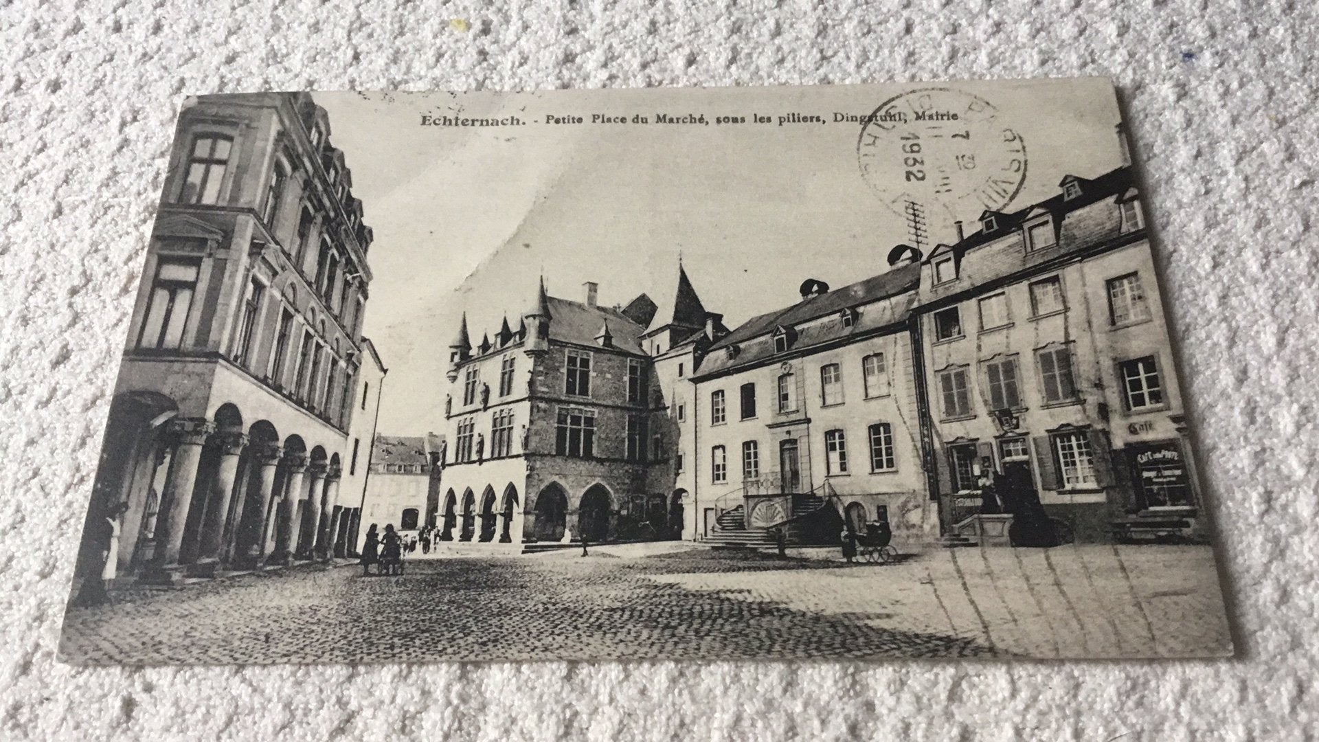Luxemburg- Echternach. 1932, Ophalen of Verzenden, 1920 tot 1940, Gelopen, Overig Europa