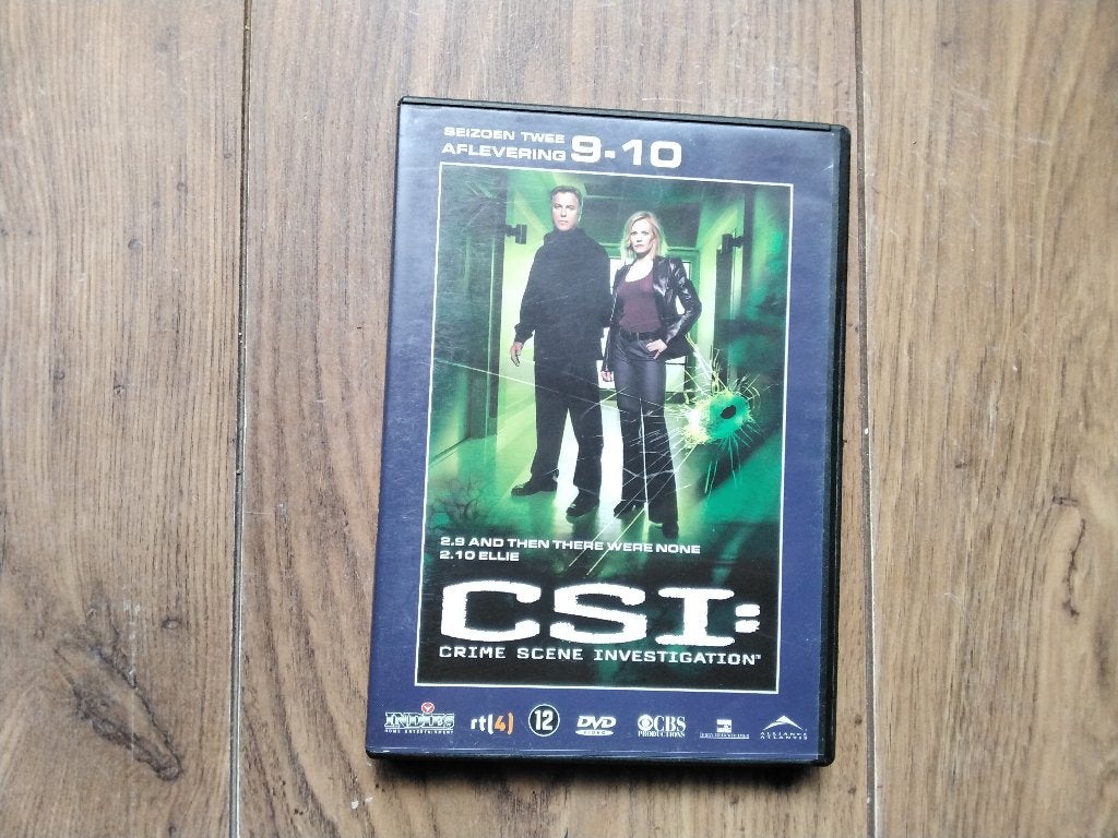 CSI seizoen 2 afleveringen 9-10, origineel, Engels, Nederlands, Actiethriller, Ophalen of Verzenden