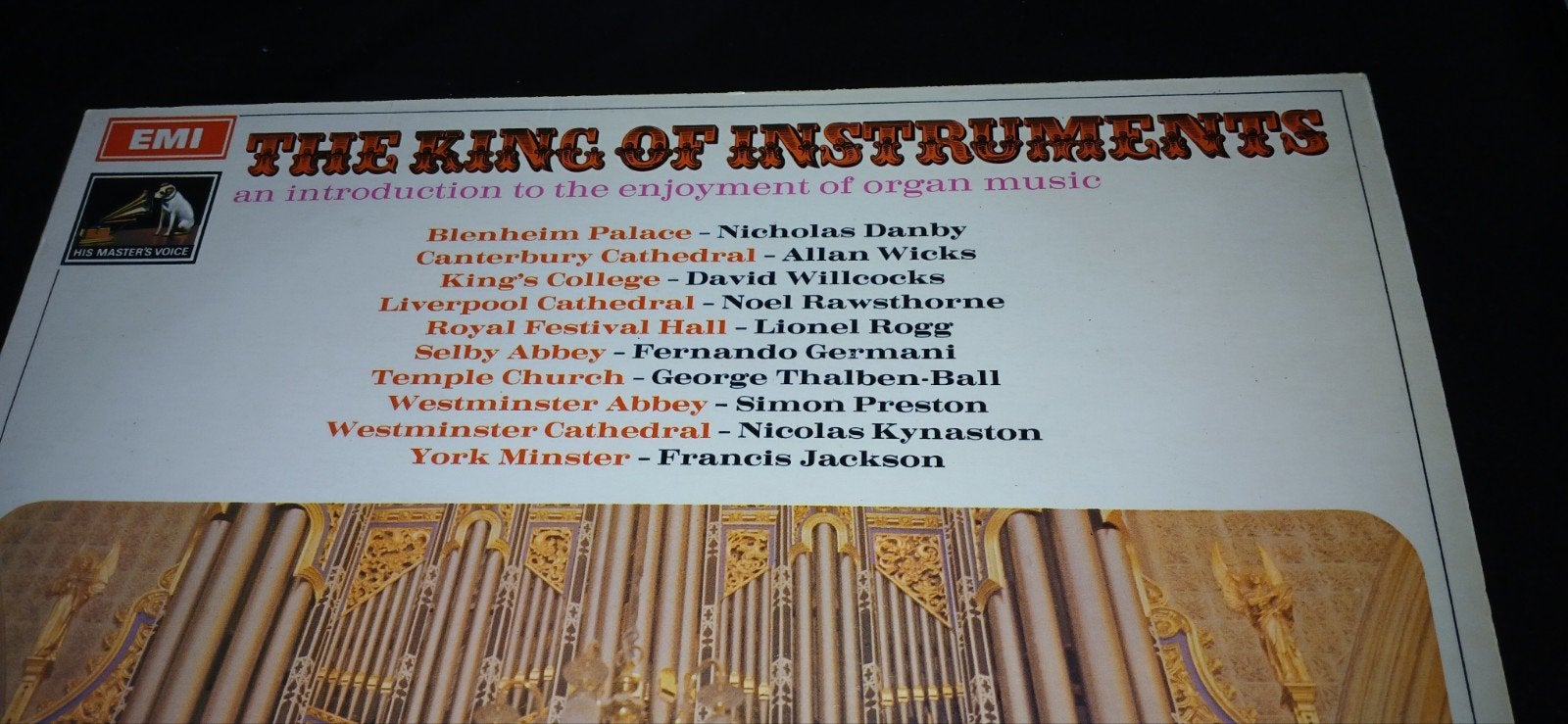 The King of Instruments: Introductie tot Orgelmuziek (EMI), Gebruikt, Ophalen of Verzenden, Orkest of Ballet, Barok