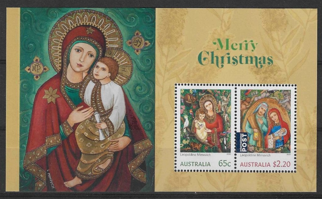 AUSTRALIE 2020, mi Blok 682 "Christmas" postfris, Ophalen of Verzenden, Postfris