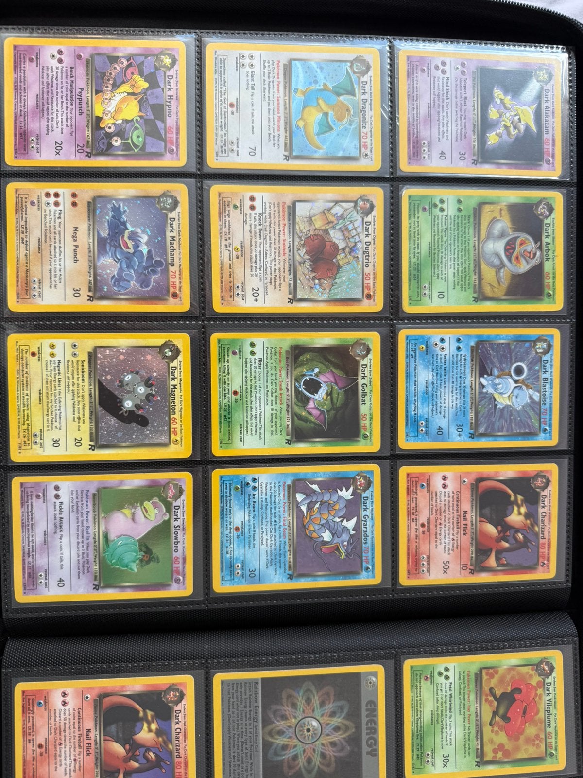 Pokemon Team Rocket Vintage set incl holos, Ophalen of Verzenden, Meerdere kaarten