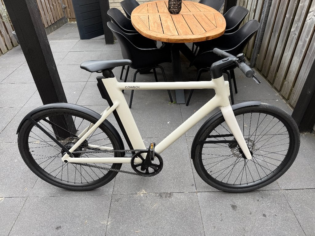 Cowboy Classic e-bike Sand – lage km stand – nette staat, Fietsen en Brommers, Ophalen, Zo goed als nieuw, 55 tot 59 cm, 30 tot 50 km per accu