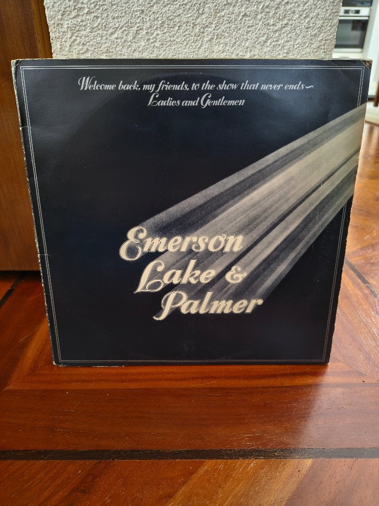 Emerson Lake and Palmer - Welcome Back My Friends, Cd's en Dvd's, Vinyl | Rock, Ophalen of Verzenden, 12 inch, Overige typen, Gatefold hoes