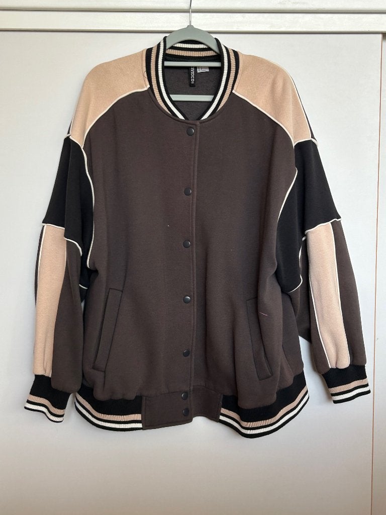 H&M Divided bomberjas maat M bruin, Maat 38/40 (M), H&M, Bruin, Ophalen of Verzenden