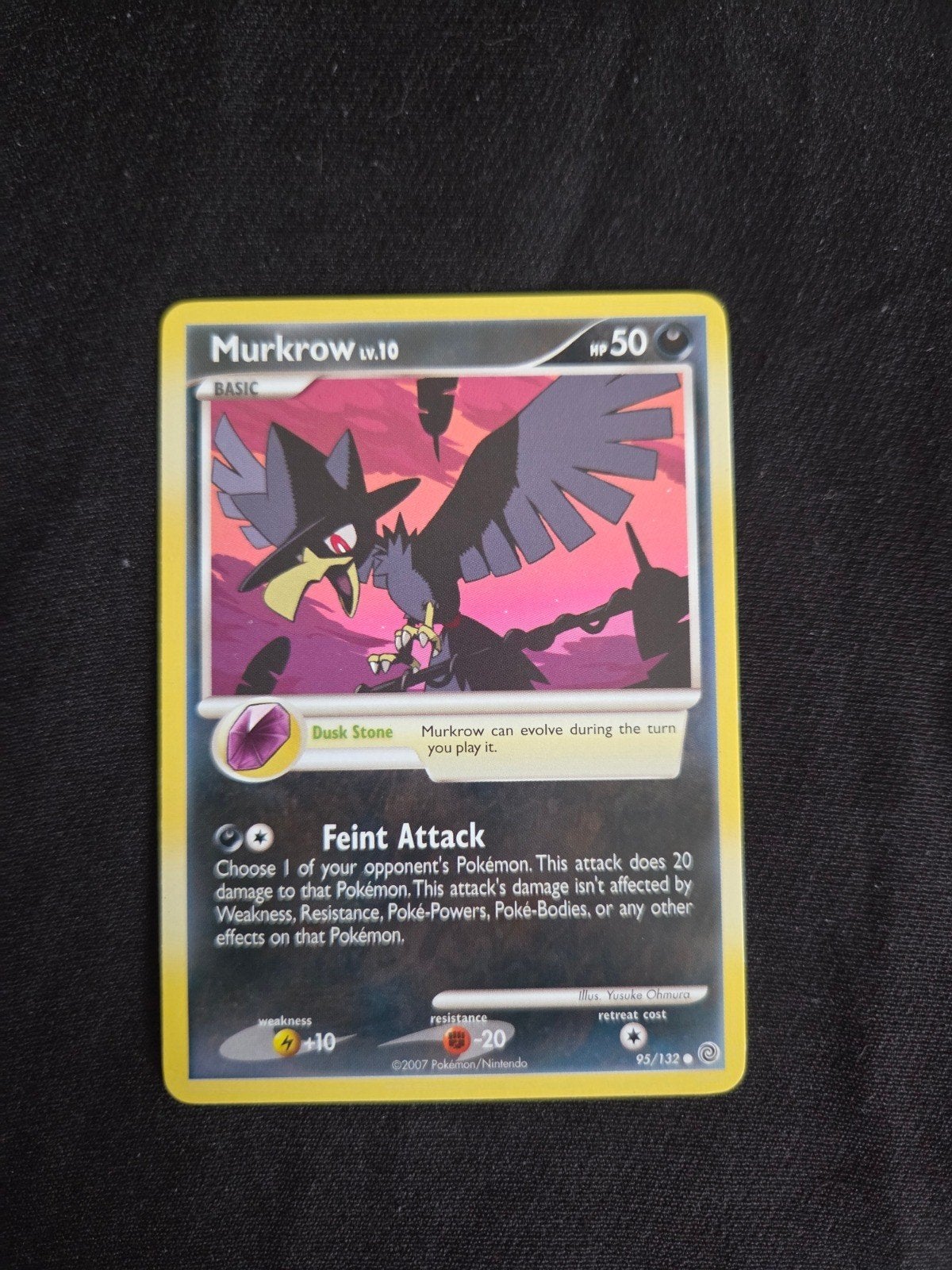 Murkrow Common Secret Wonders 95/132 LP, Ophalen of Verzenden, Gebruikt