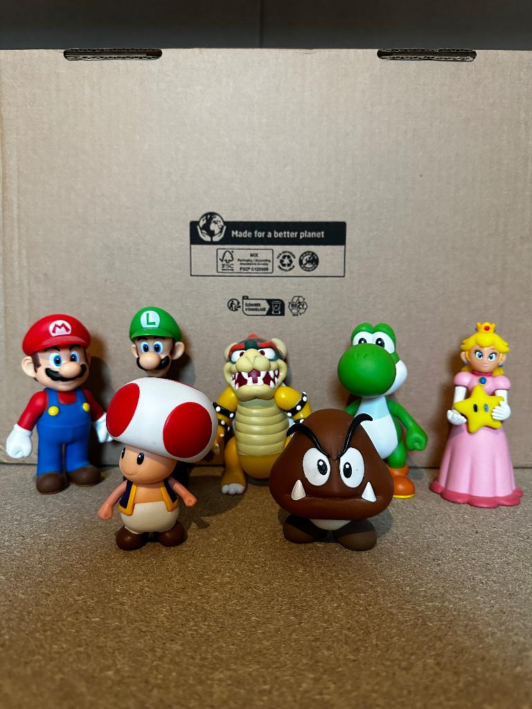 Diver Super Mario figuren, Ophalen of Verzenden, Zo goed als nieuw