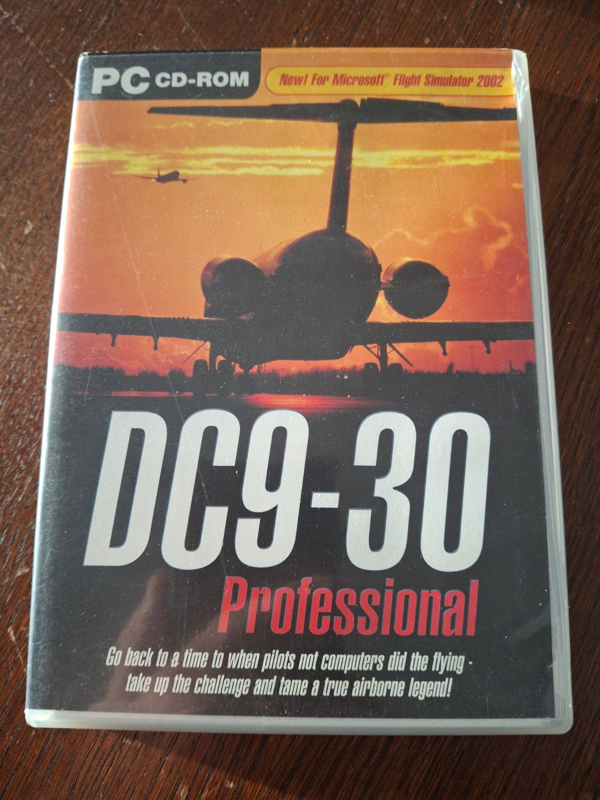 DC9-30 Professional PC CD-ROM Flight Simulator 2002, Gebruikt, 1 speler, Ophalen of Verzenden, Vanaf 3 jaar