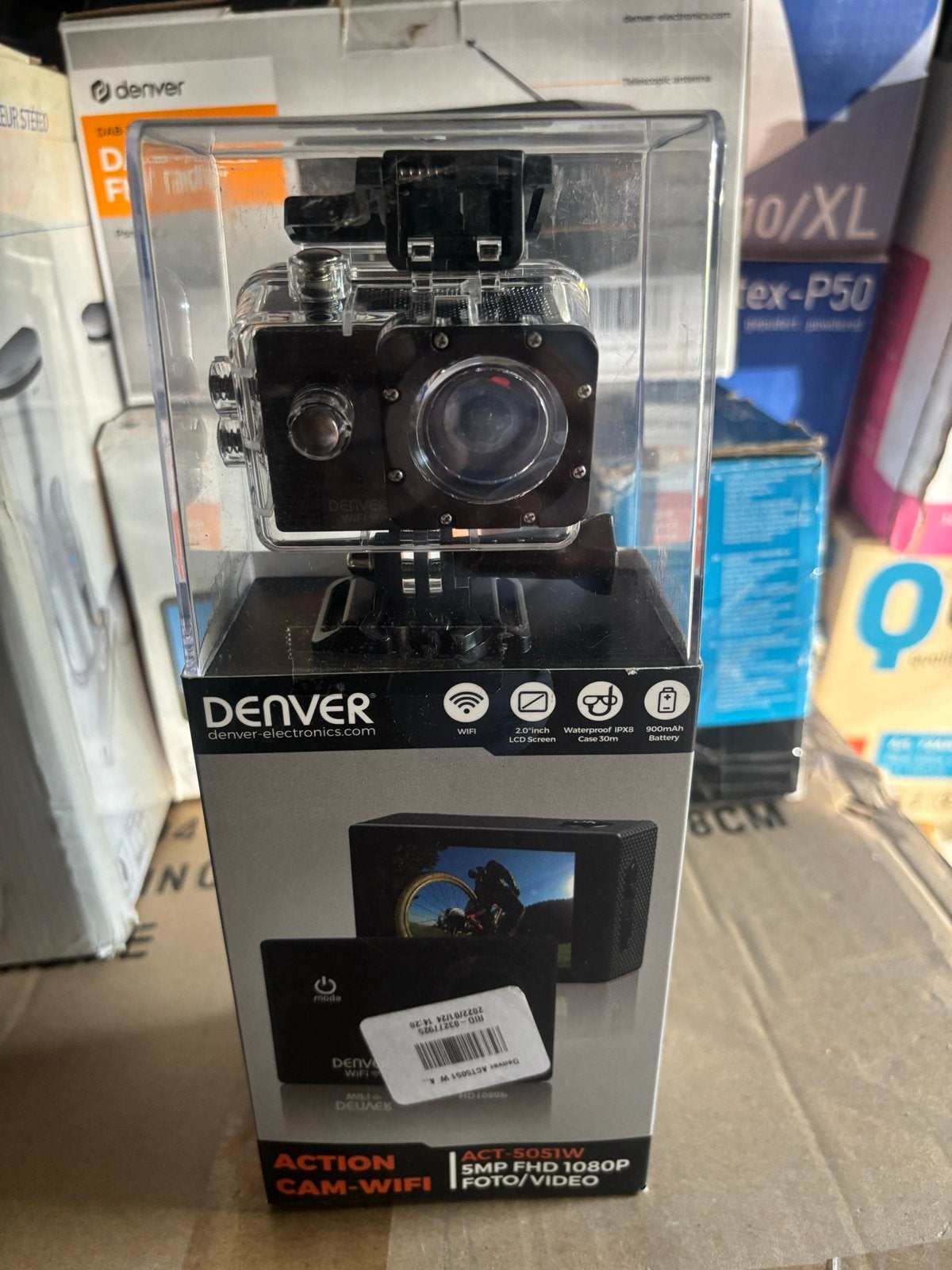 Denver Action Cam-WiFi - Nieuw met verpakkingsschade, Nieuw, Ophalen of Verzenden, D, Overige merken