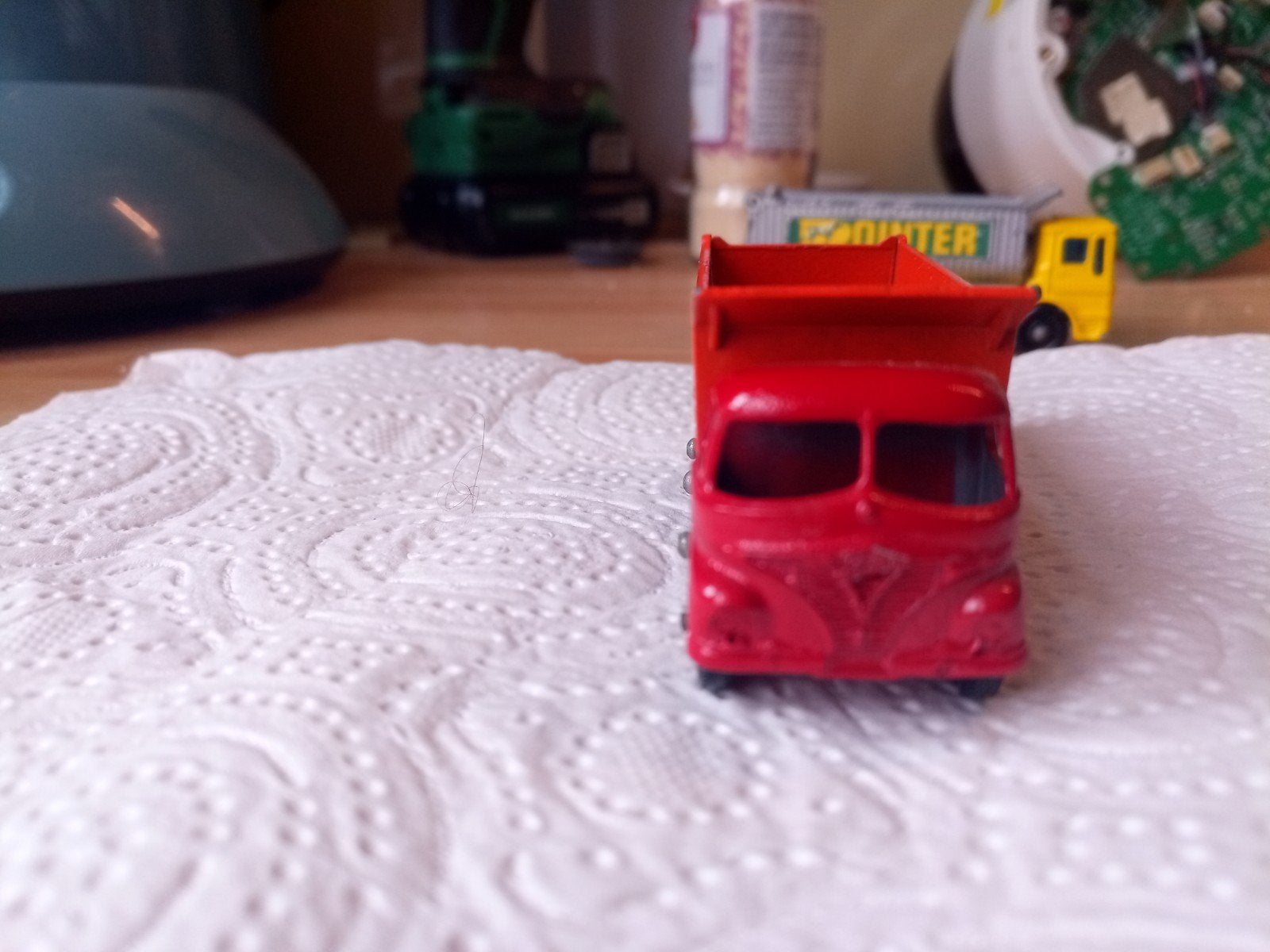 Matchbox nr 17d foden topper, Ophalen of Verzenden, Gelijkstroom of Wisselstroom, Rails, Trix