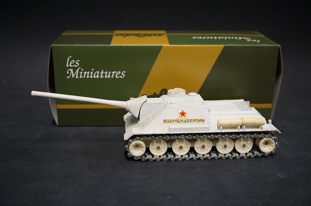Solido SU 100 tank jager - 1/50 - TOP, Ophalen of Verzenden, Zo goed als nieuw, Overige typen, Overige merken