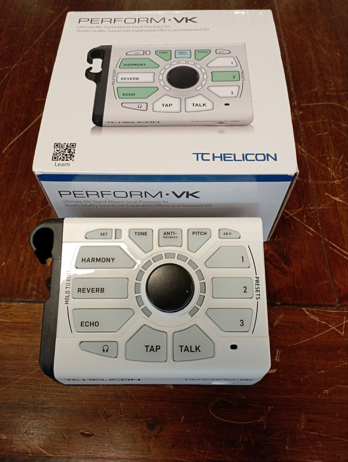 TC Helicon Perform VK - Zo goed als nieuw in doos, Ophalen of Verzenden, Zo goed als nieuw, Overige typen