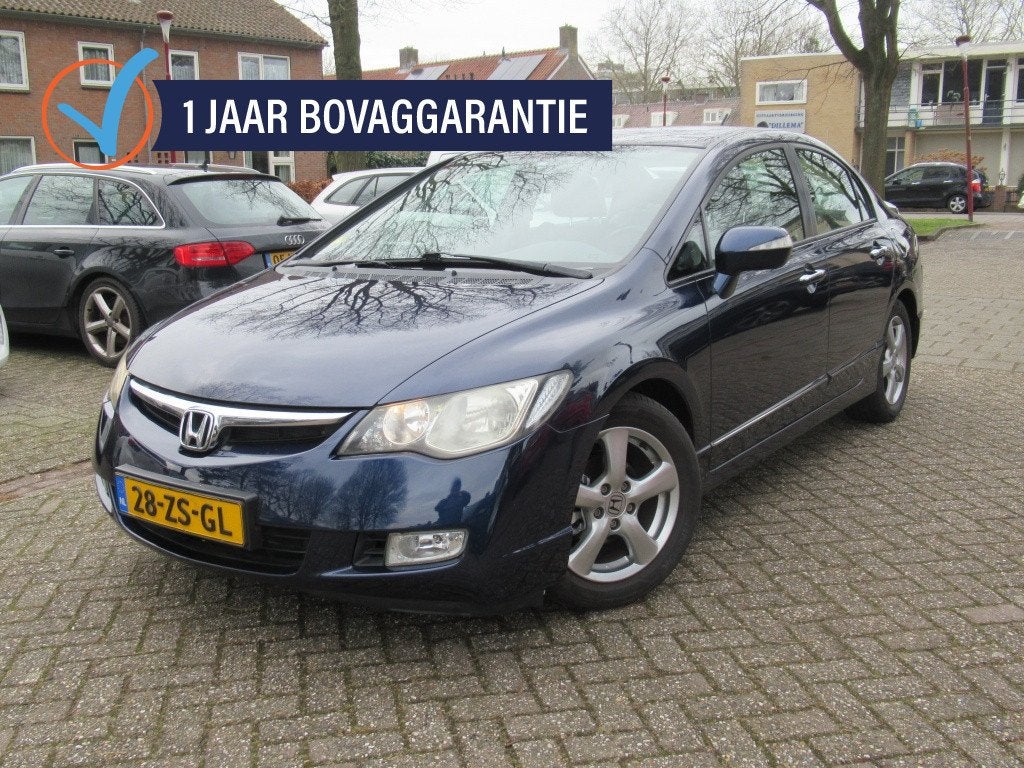 Honda Civic 1.3 | Hybrid | LEER | NW GR Beurt+Remmen+APK | G, 12 maanden, Stoelverwarming, Gebruikt, 4 cilinders