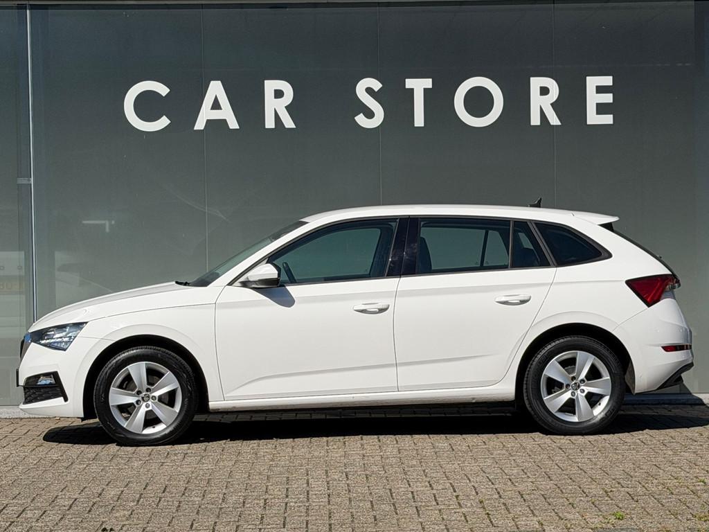 Skoda Scala 1.0 TSI Ambition Eerste eigenaar Dealer onderhou, Voorwielaandrijving, Gebruikt, Automatische klimaatregeling, 116 pk