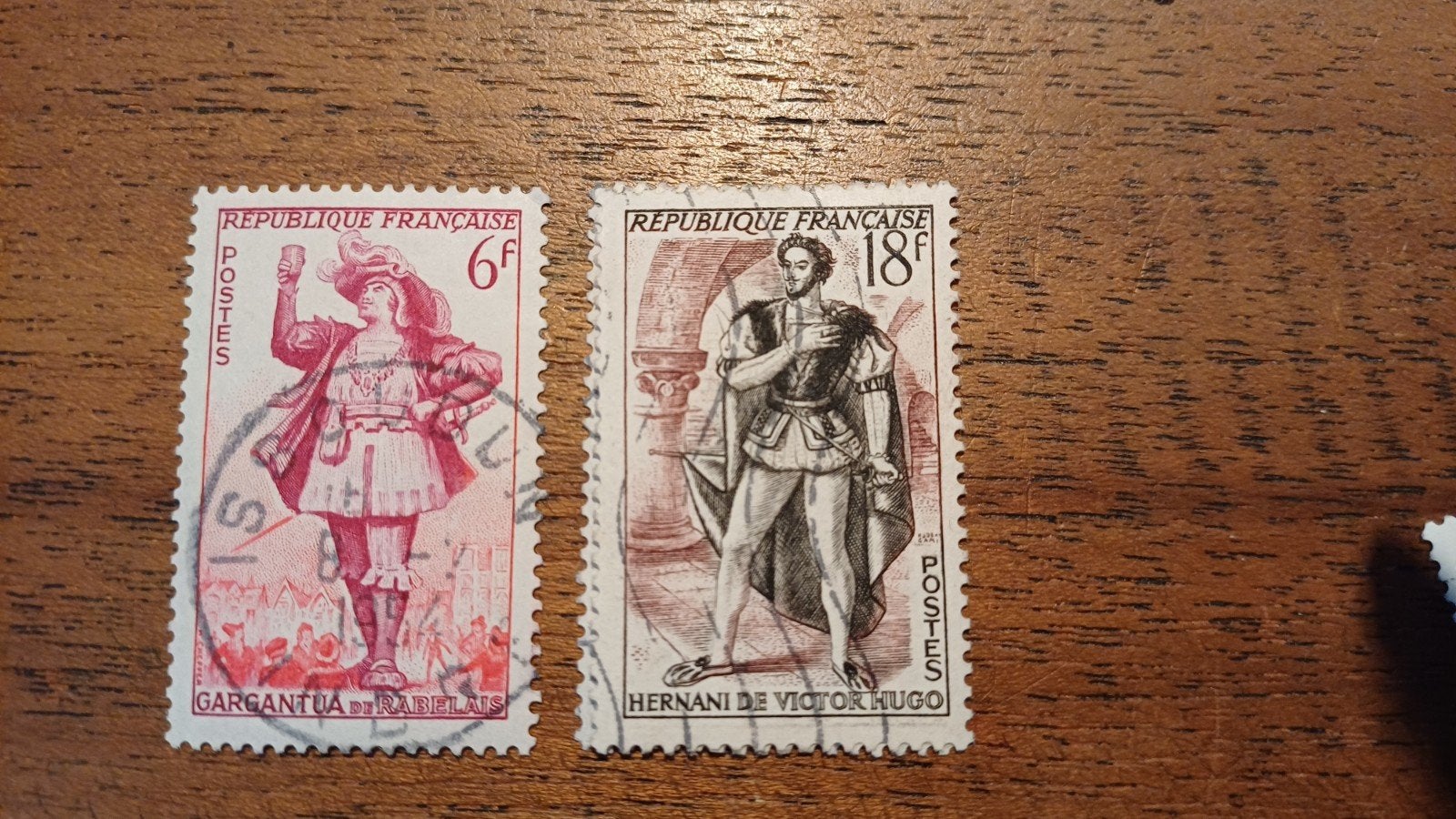Frankrijk,  1953, Theatre français 1, Ophalen of Verzenden, Gestempeld