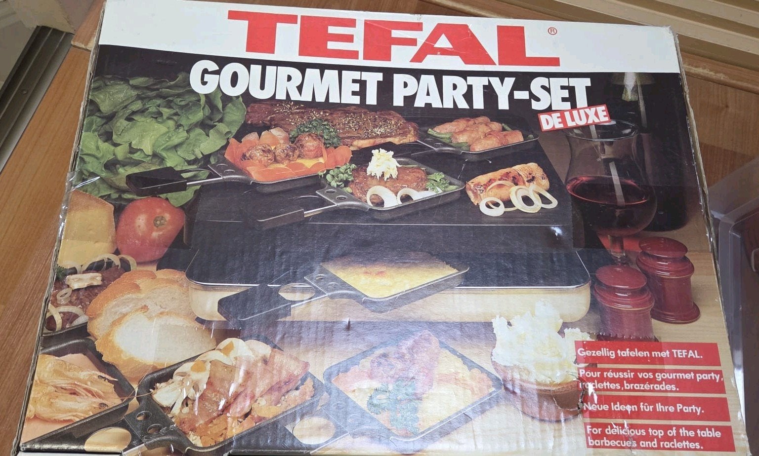 Tefal Gourmet Party Set, Ophalen of Verzenden, Gebruikt