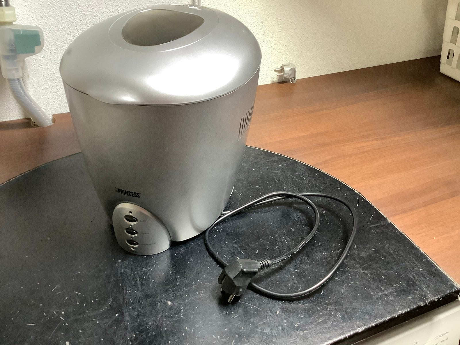 Princess Broodbakmachine model 1938 - Zilver, Witgoed en Apparatuur, Gebruikt, 800 tot 1200 gram deeg, Kijkvenster, Ophalen