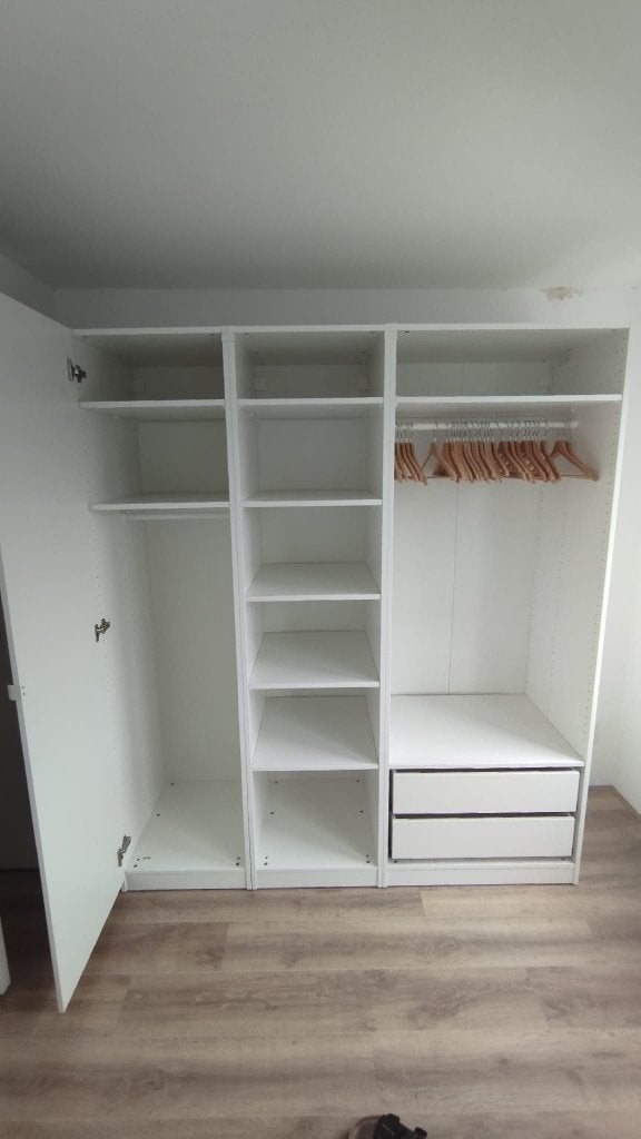 kledingkast, Gebruikt, 200 cm of meer, Overige materialen, 150 tot 200 cm