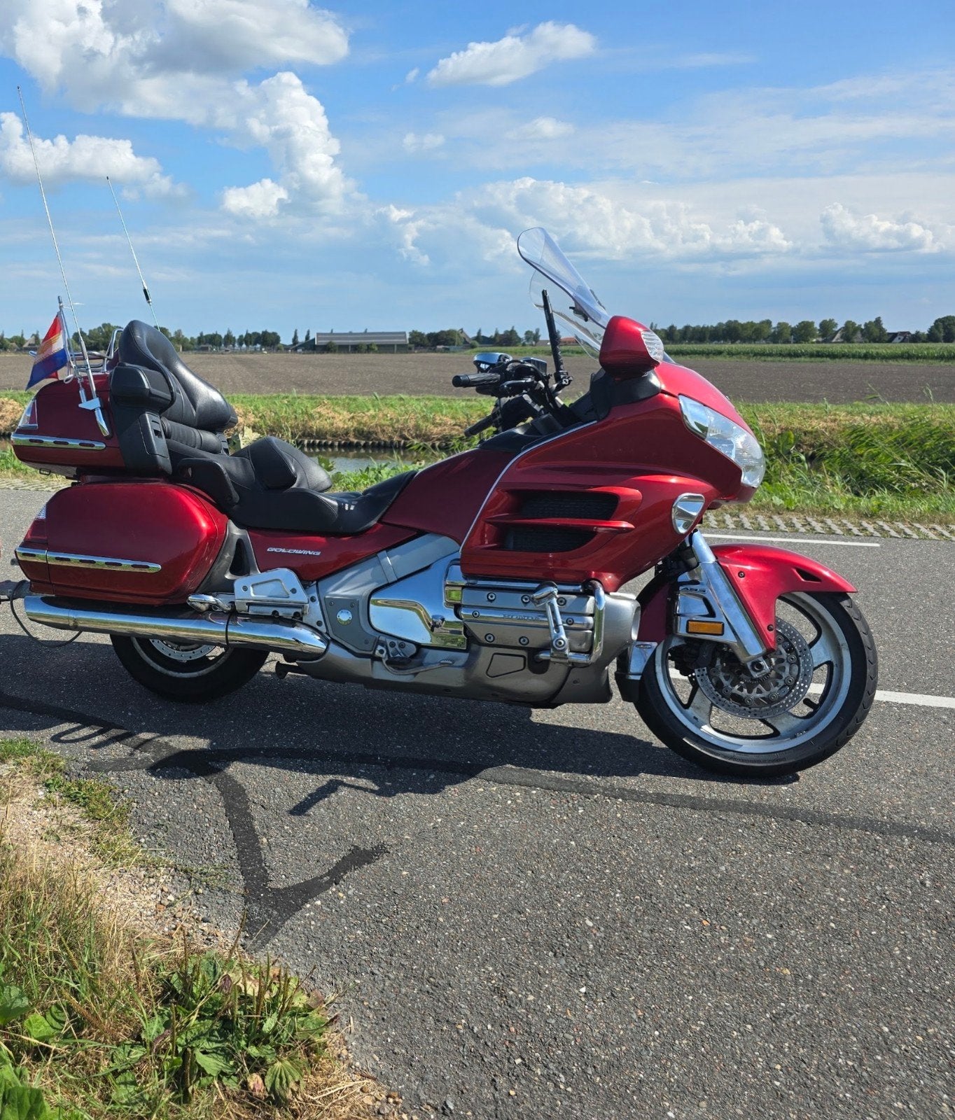 mooie Honda goldwing 1800, Occasion, Particulier, Toermotor, Cardan-aandrijving