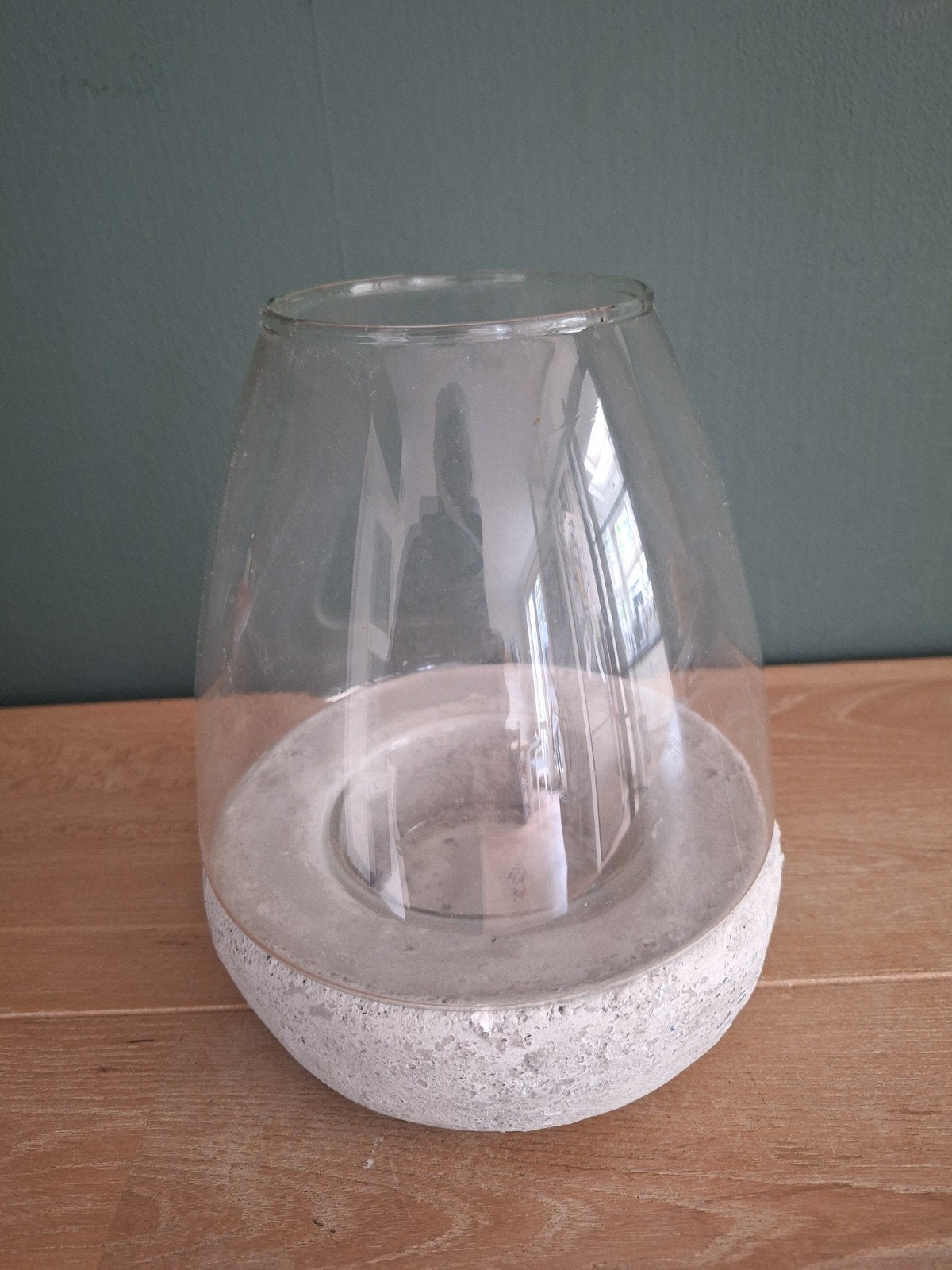Windlicht 23 cm hoog, Ophalen of Verzenden, Windlicht