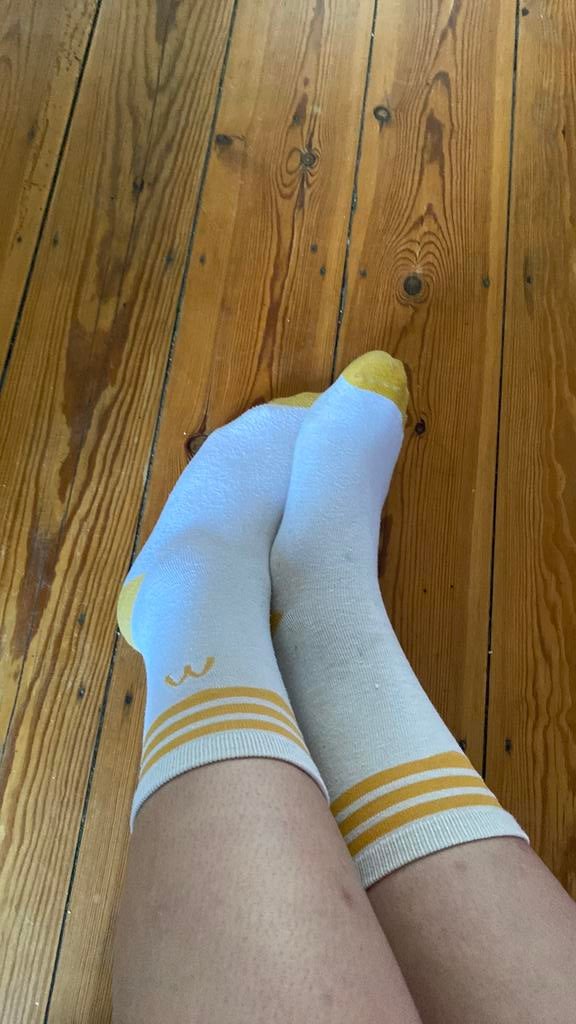 Sokken van de McDonald’s, Kleding | Heren, Verzenden, Zo goed als nieuw, Maat 39 t/m 42, Wit